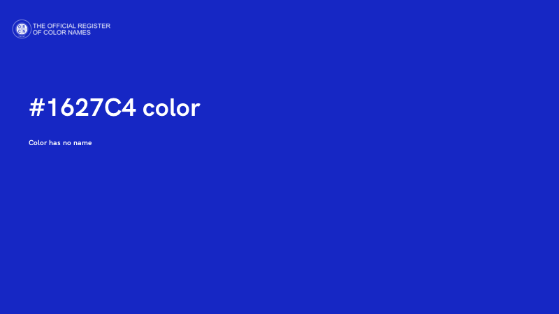#1627C4 color image
