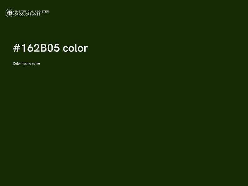 #162B05 color image