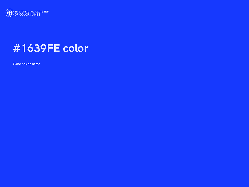 #1639FE color image