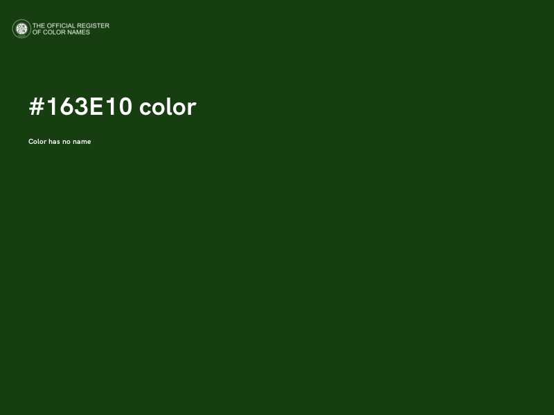 #163E10 color image