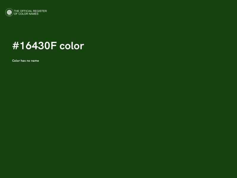 #16430F color image
