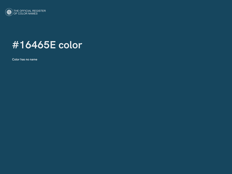 #16465E color image