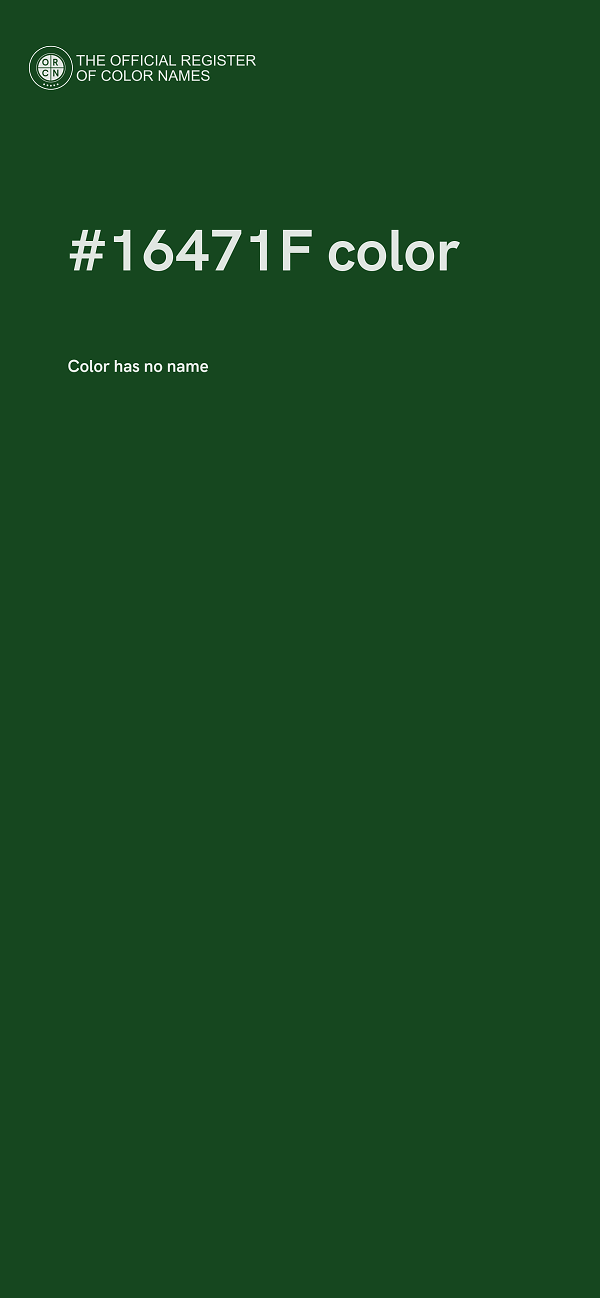 #16471F color image