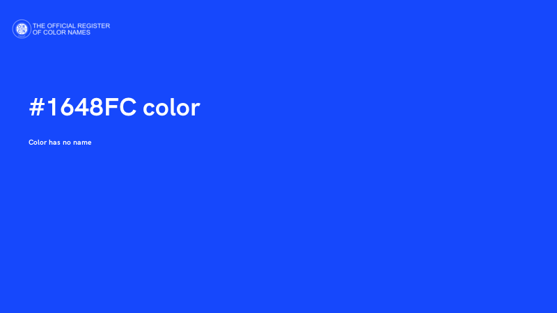 #1648FC color image
