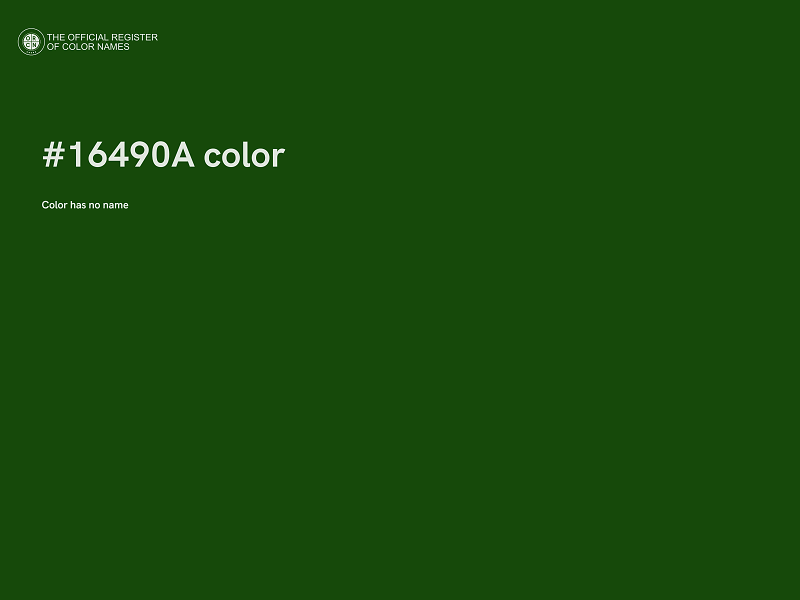 #16490A color image