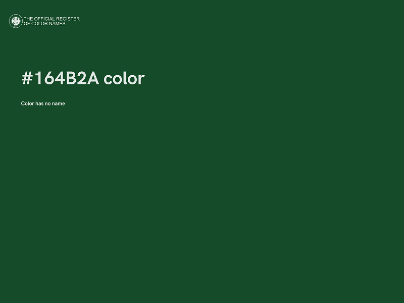 #164B2A color image