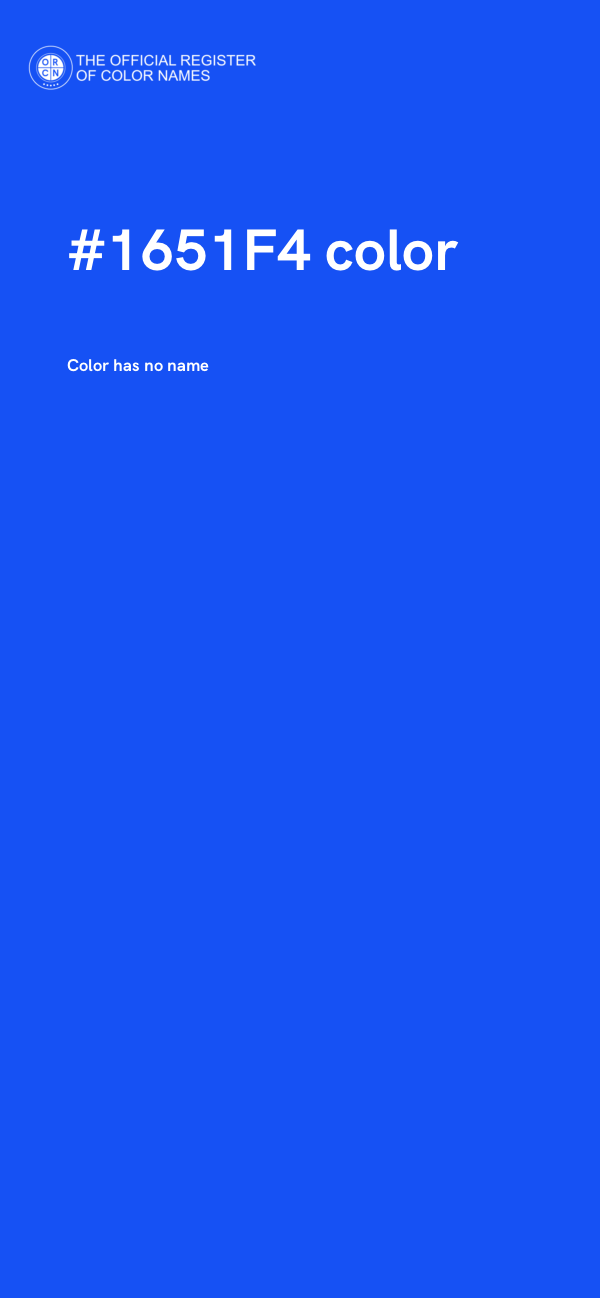 #1651F4 color image