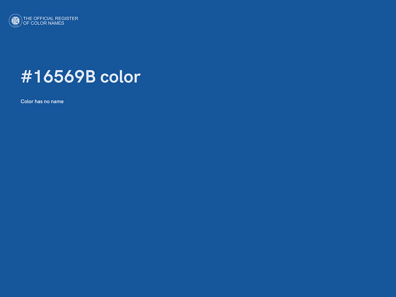 #16569B color image