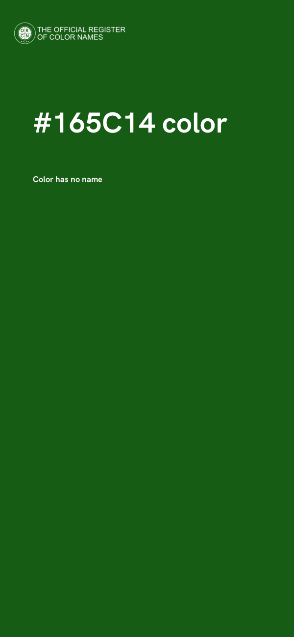 #165C14 color image