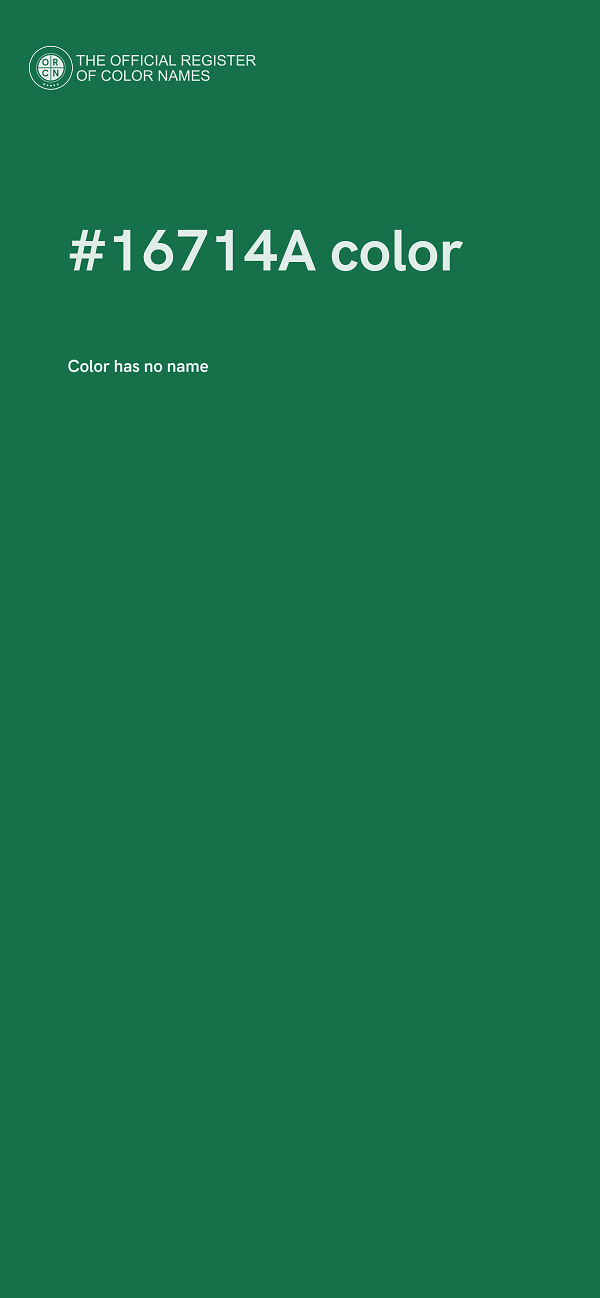 #16714A color image
