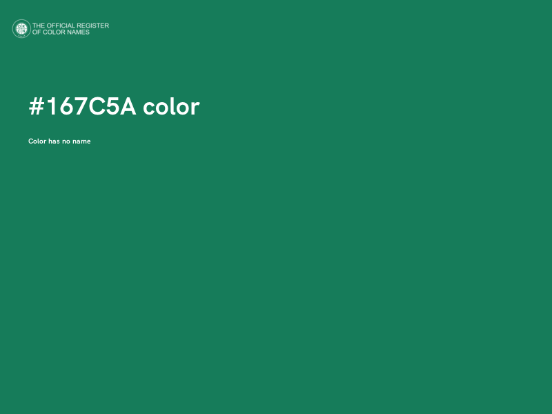 #167C5A color image