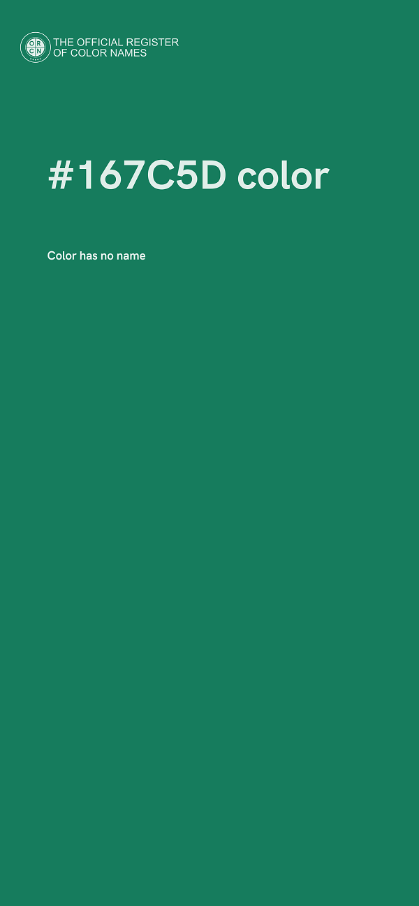 #167C5D color image