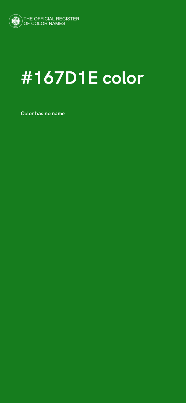 #167D1E color image