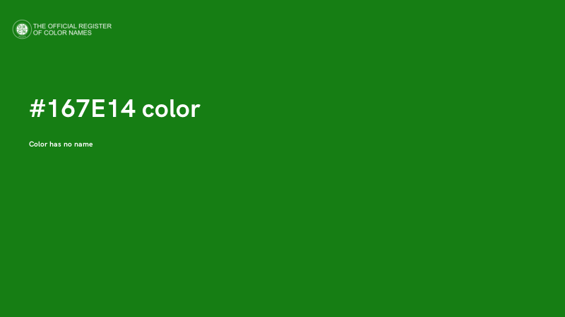 #167E14 color image