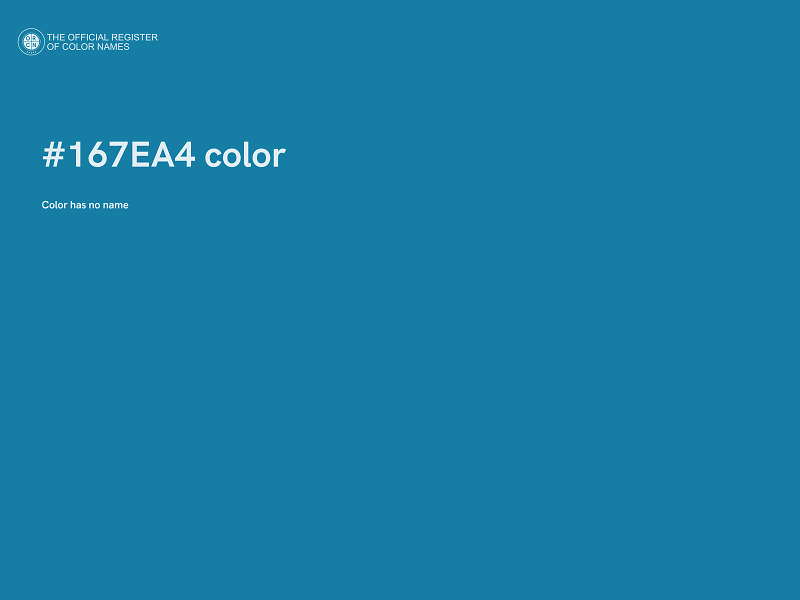 #167EA4 color image