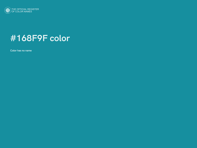 #168F9F color image