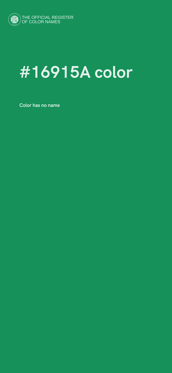#16915A color image