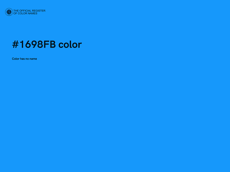 #1698FB color image