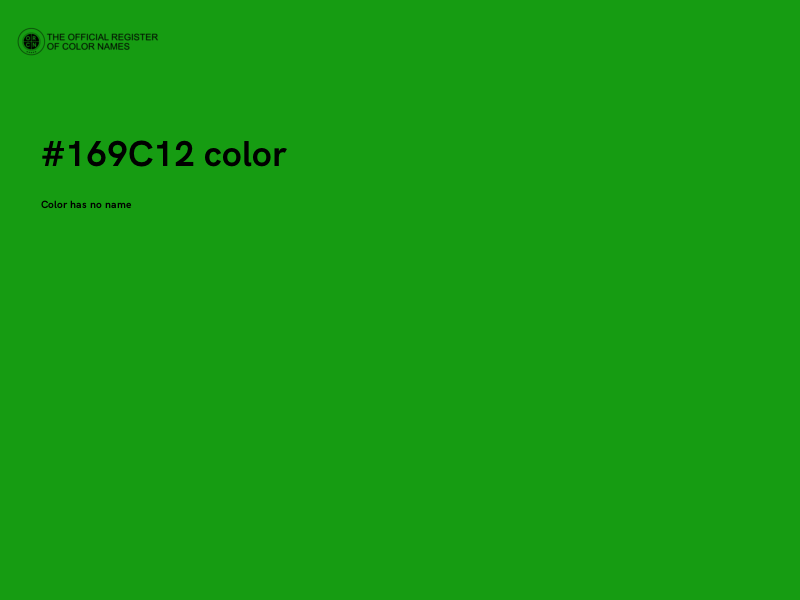 #169C12 color image