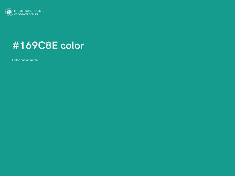 #169C8E color image