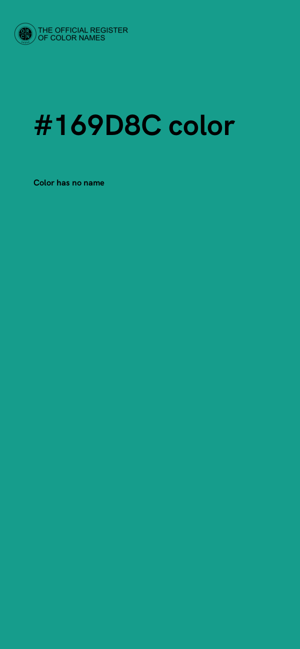 #169D8C color image
