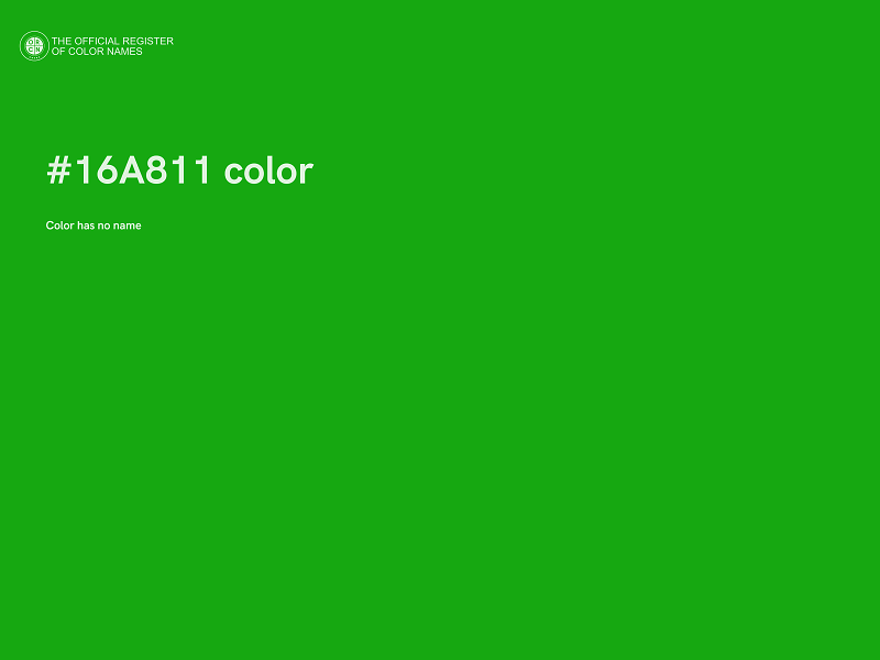 #16A811 color image