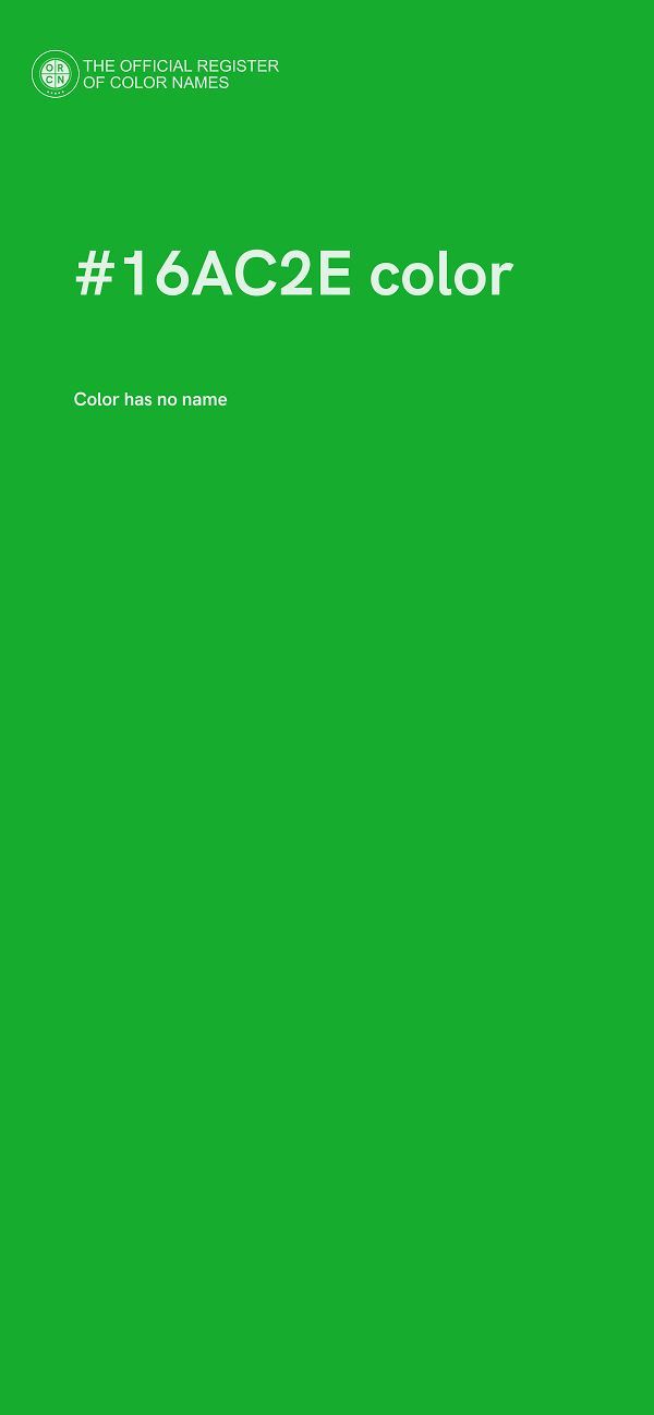 #16AC2E color image