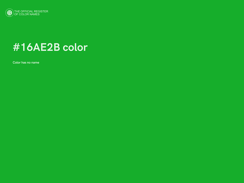 #16AE2B color image