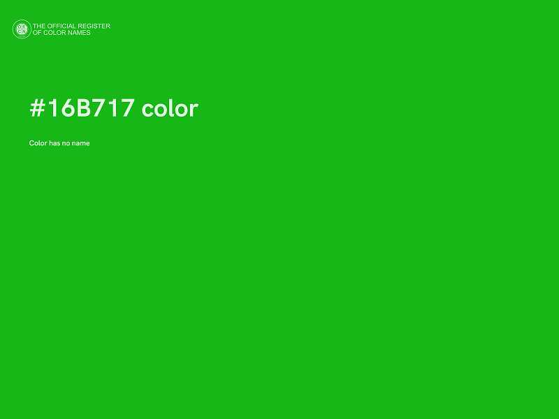 #16B717 color image