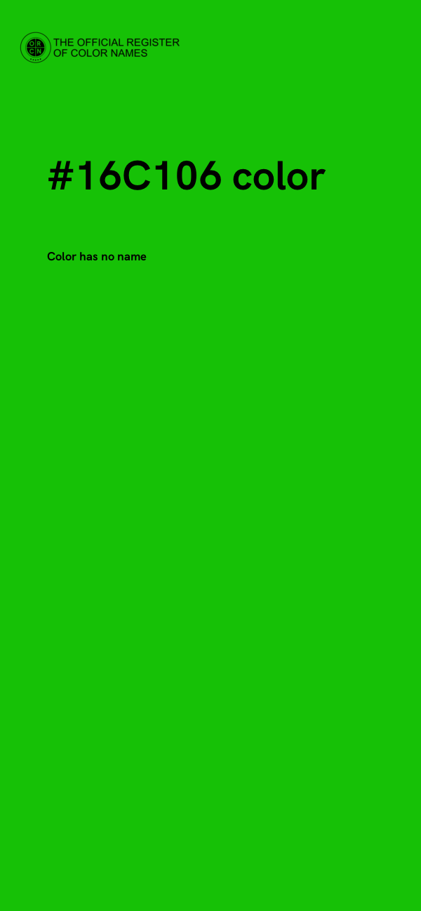 #16C106 color image