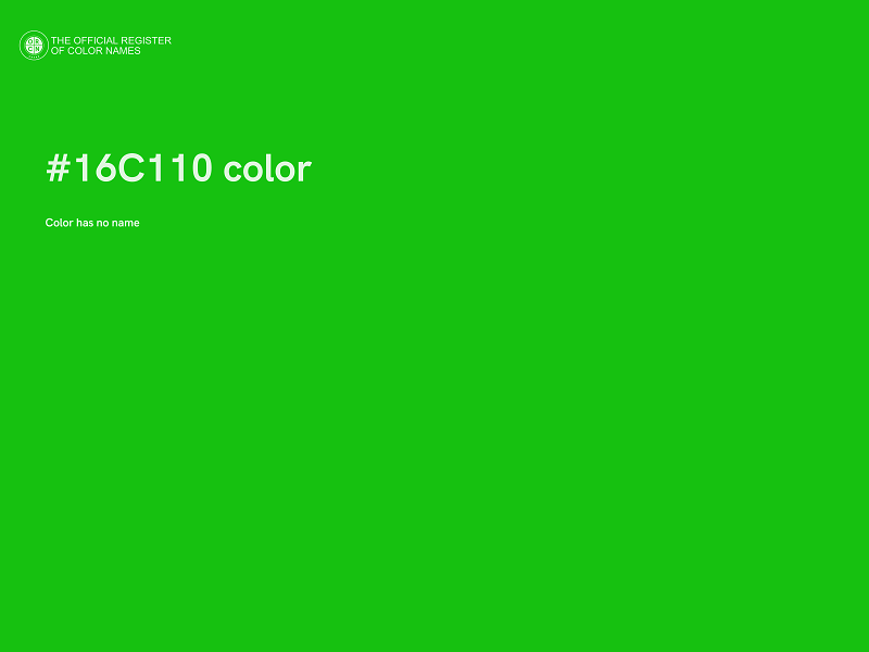 #16C110 color image