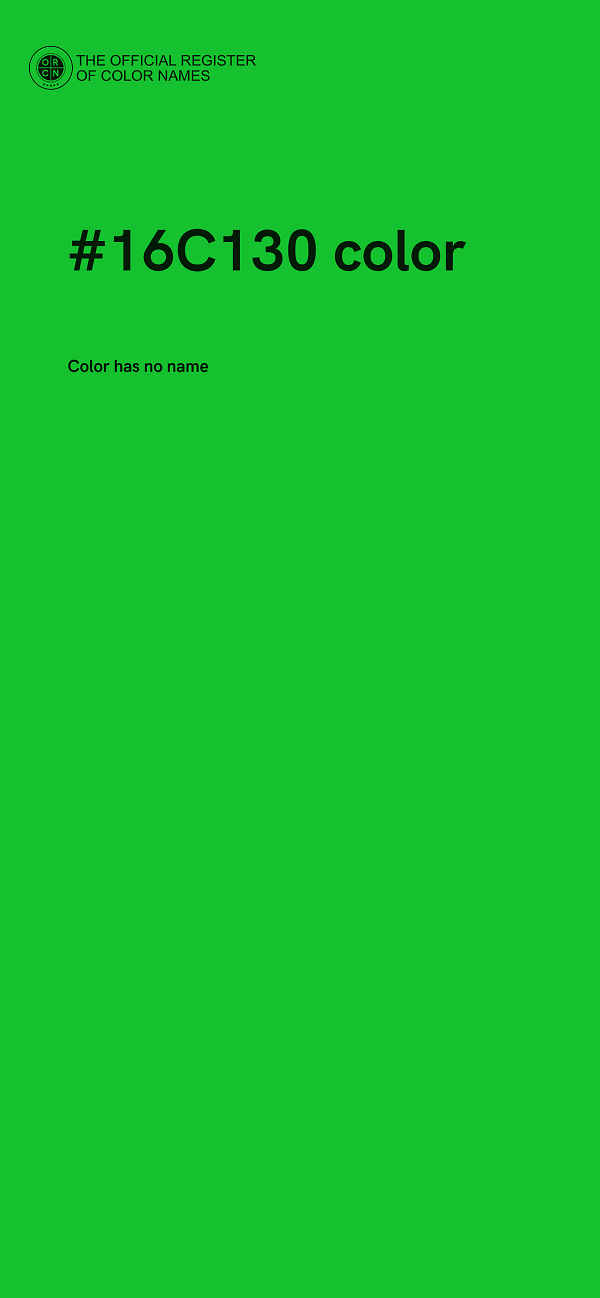#16C130 color image