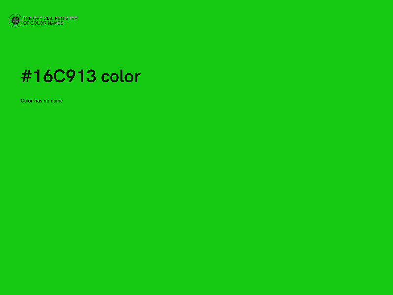 #16C913 color image