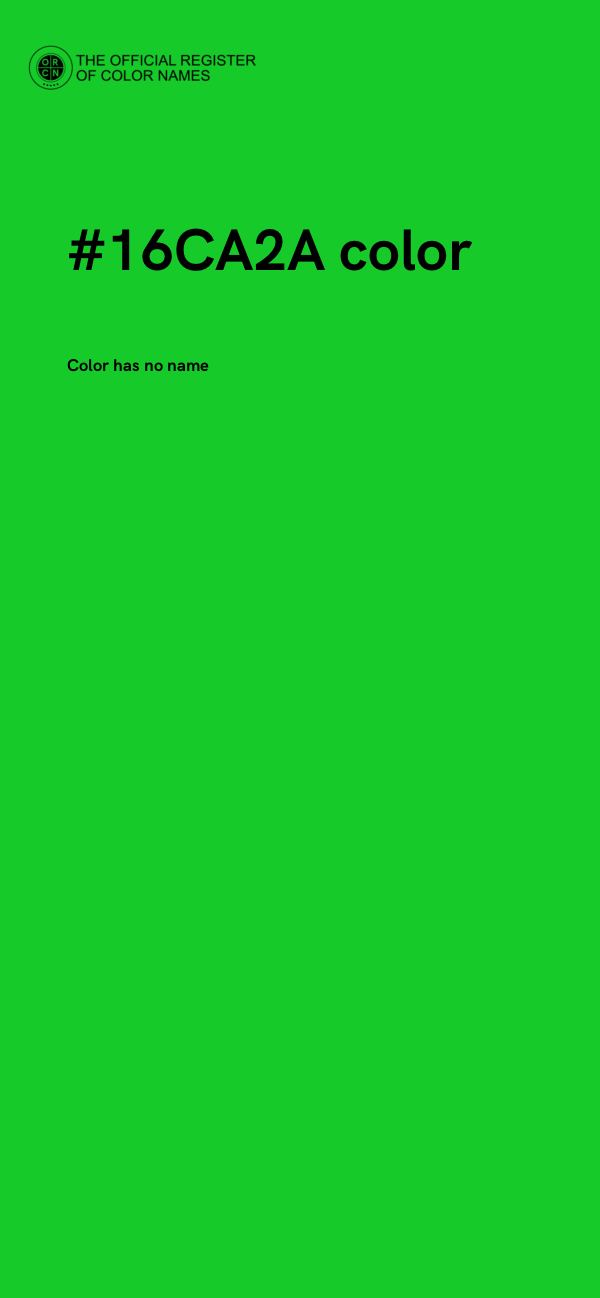 #16CA2A color image