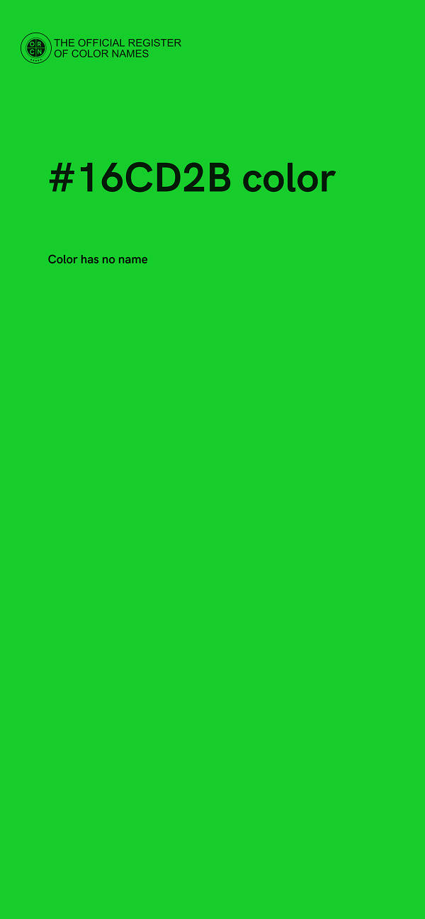 #16CD2B color image