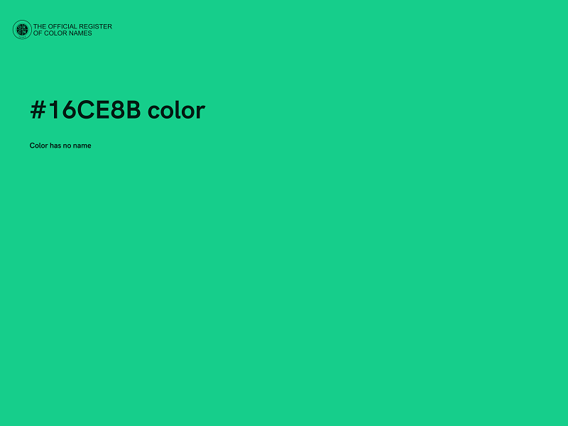 #16CE8B color image