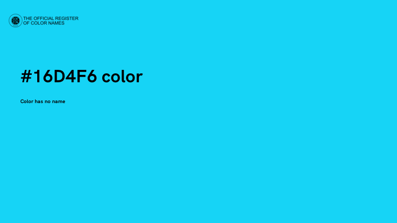 #16D4F6 color image