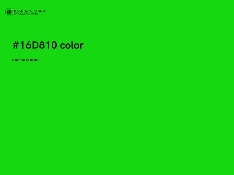 #16D810 color image