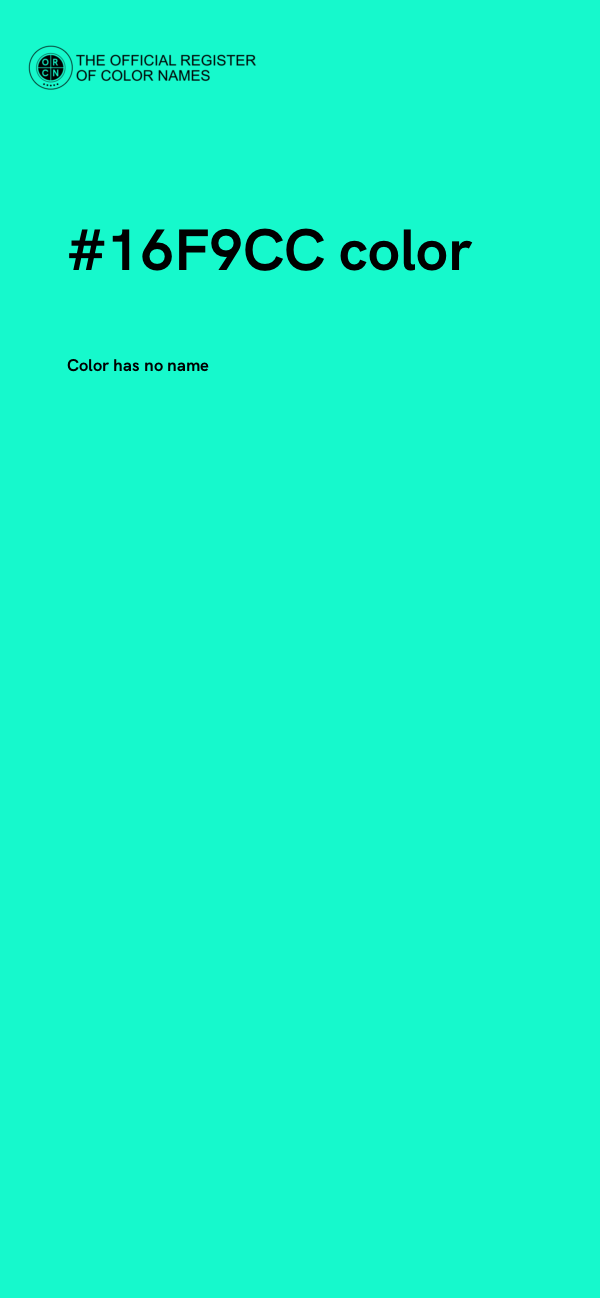 #16F9CC color image