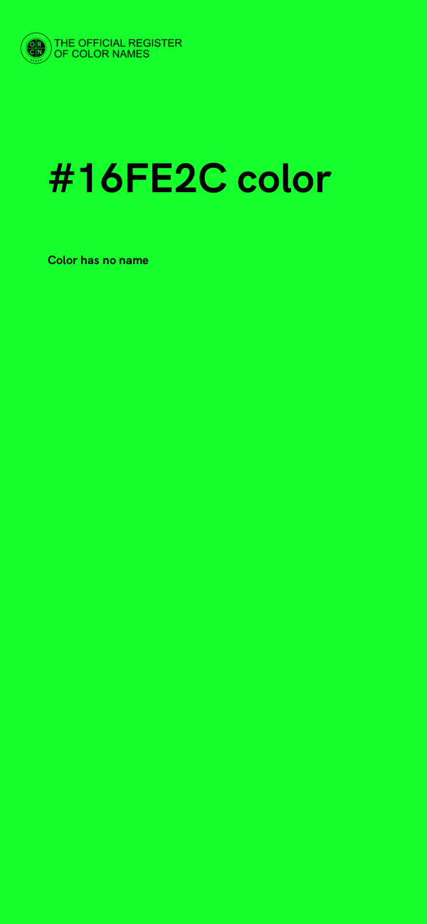 #16FE2C color image