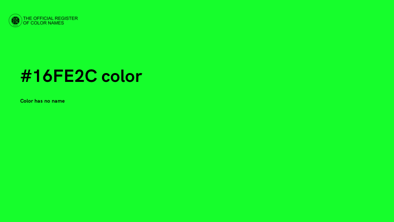 #16FE2C color image