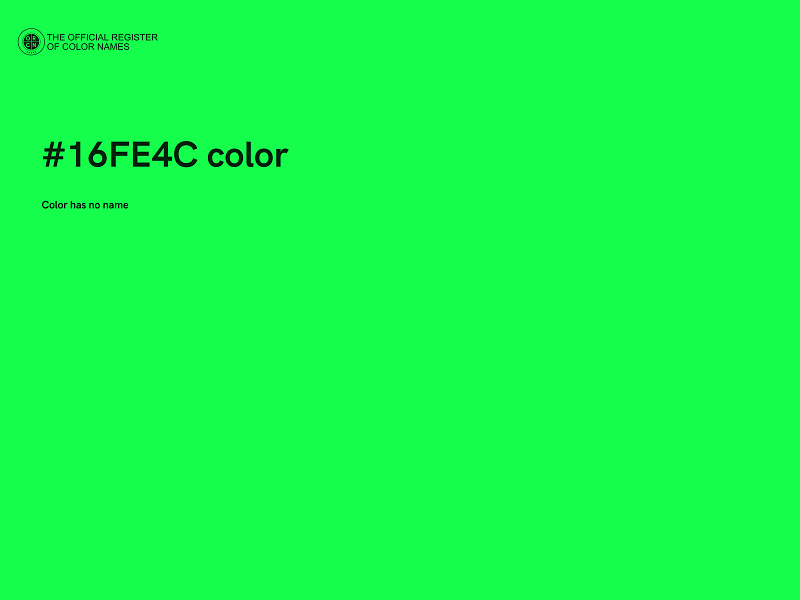 #16FE4C color image