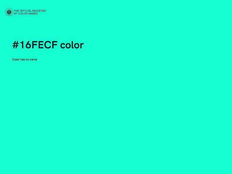 #16FECF color image