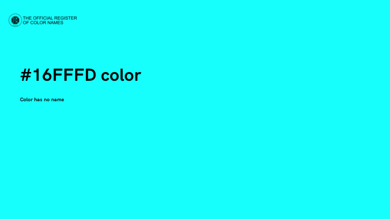 #16FFFD color image