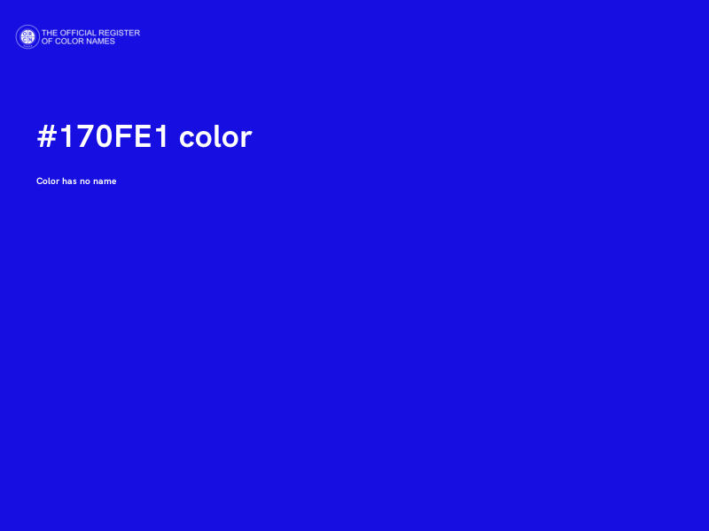 #170FE1 color image