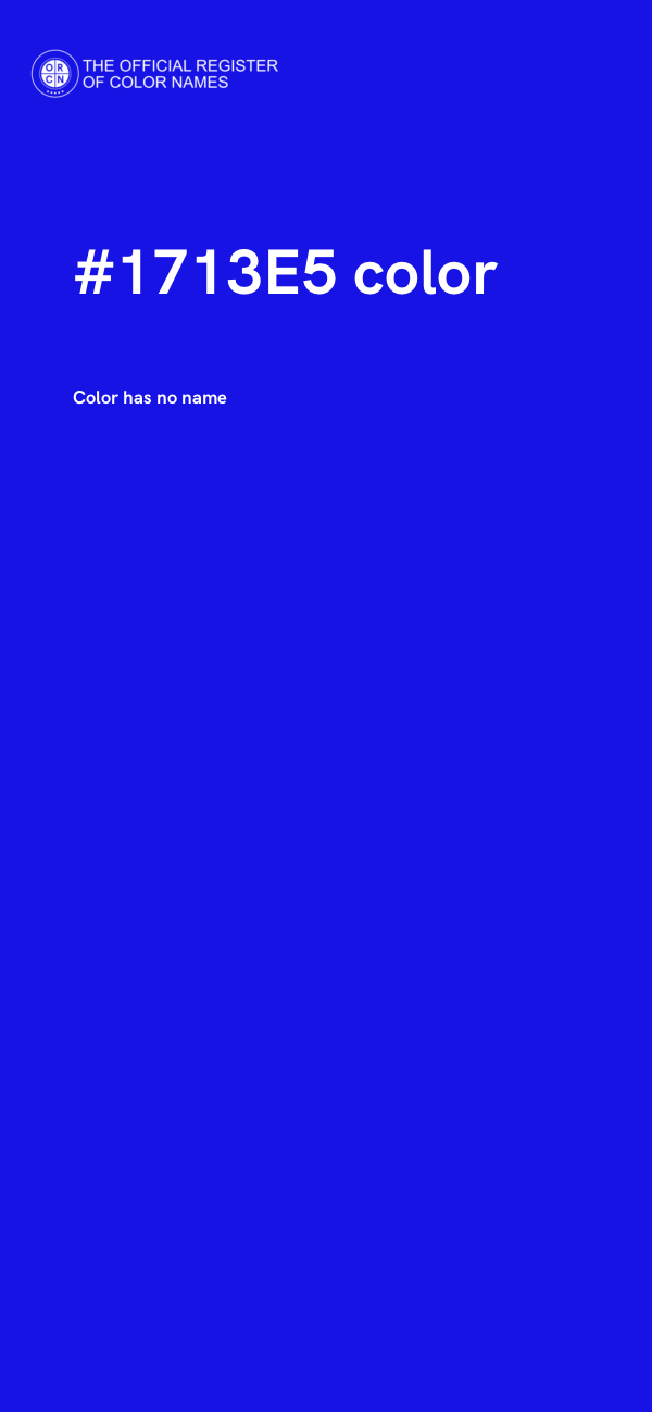 #1713E5 color image