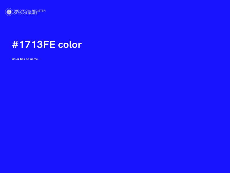 #1713FE color image