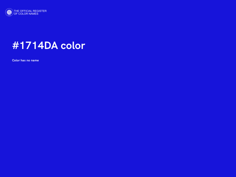 #1714DA color image