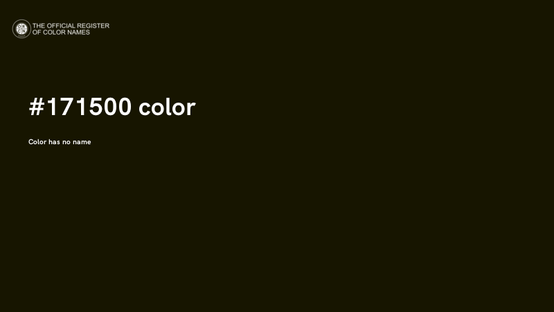 #171500 color image