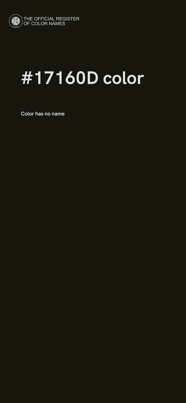 #17160D color image